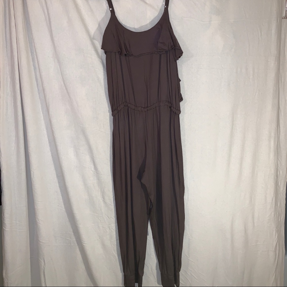 Brown One Piece Jumpsuit!
